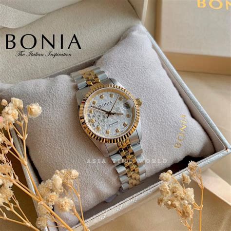 bonia watch original vs fake